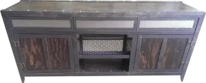 #006 - Industrial Console with Drawers