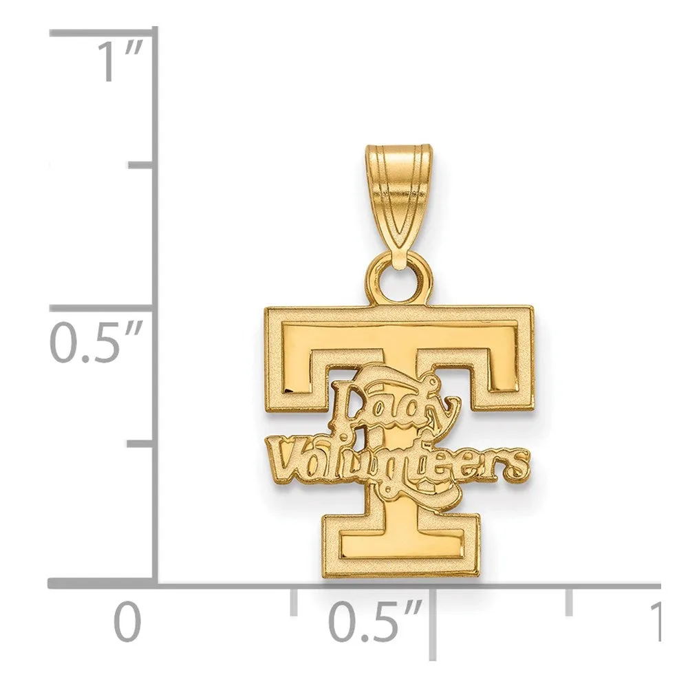 10k Gold University of Tennessee Lady Volunteers Small Pendant