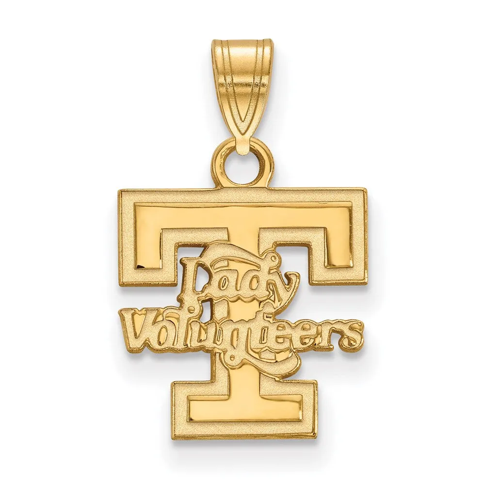 10k Gold University of Tennessee Lady Volunteers Small Pendant