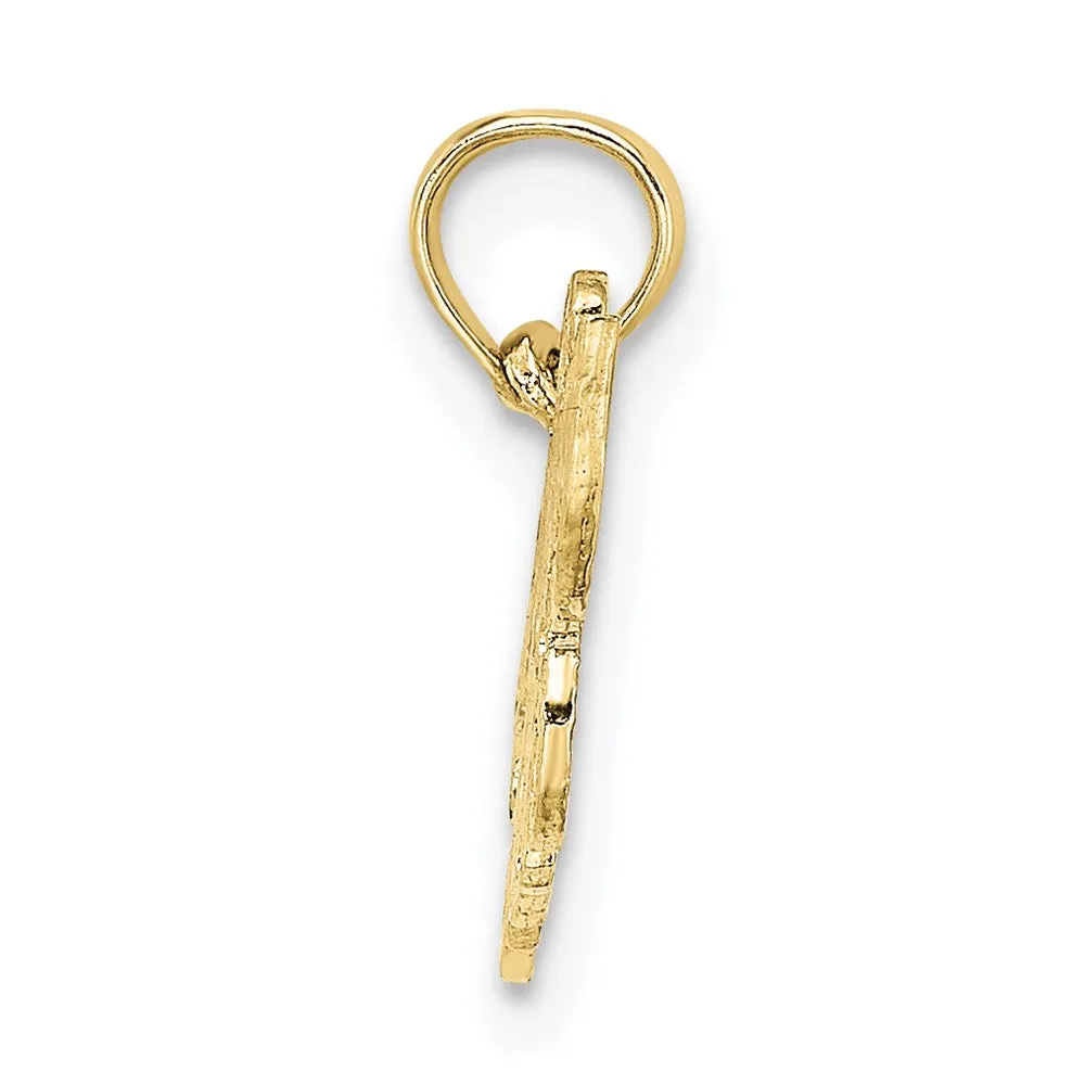 10K HOCKEY MOM Charm