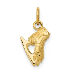 14k 3-D    PAIR    Of Ice Skates Charm