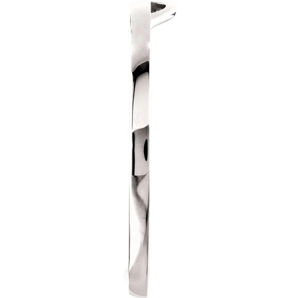 14k White Gold Metal Fashion Pendant