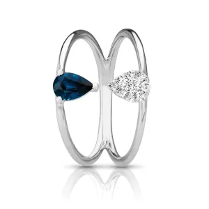 14kt Gold 1/8 ct tw Ring F VS Diamonds