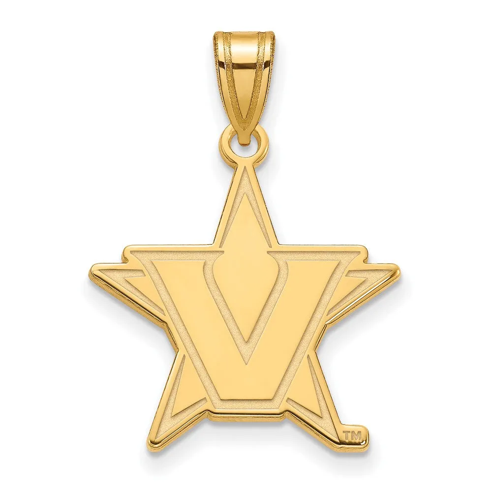 14ky Vanderbilt University Large Pendant