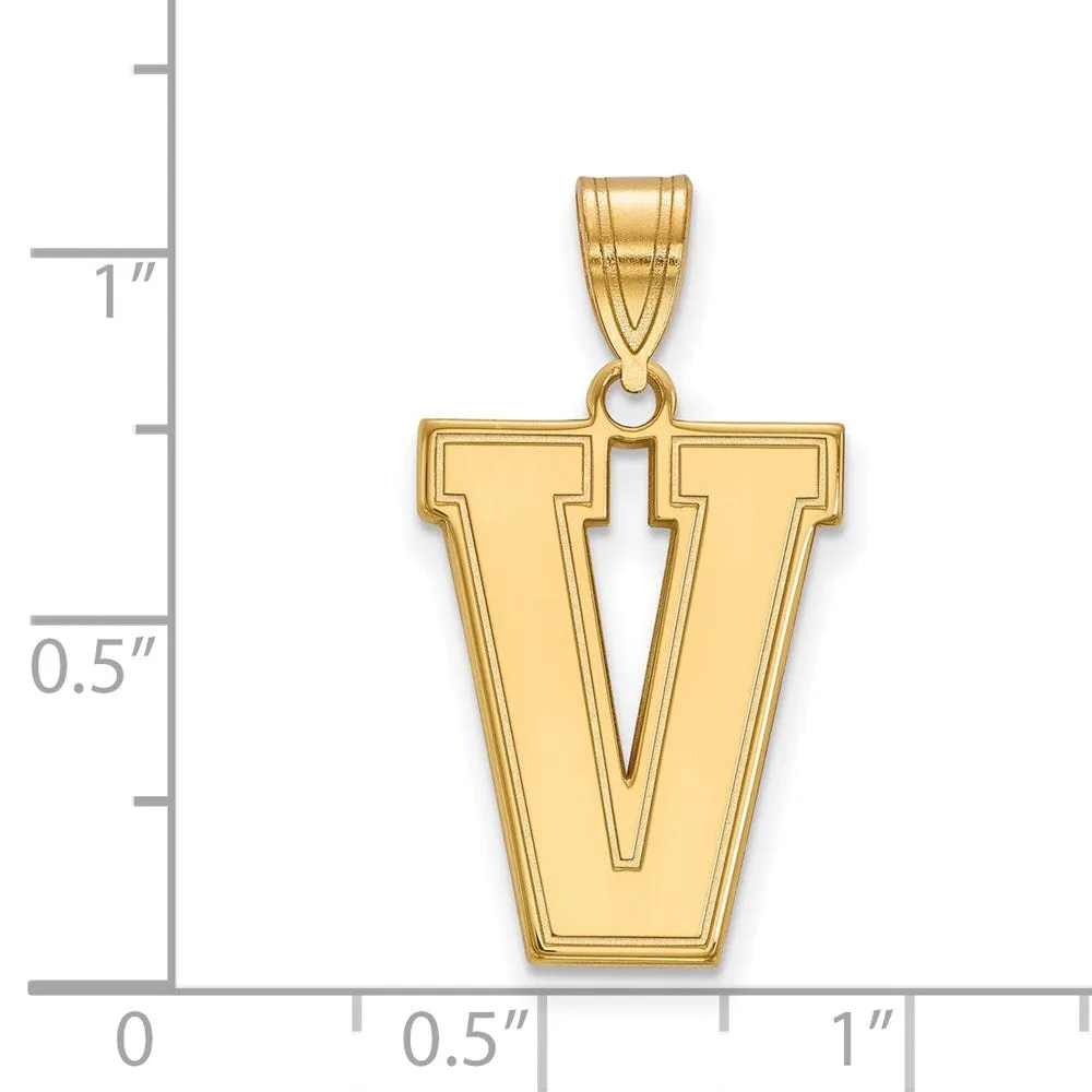 14ky Vanderbilt University Large Pendant