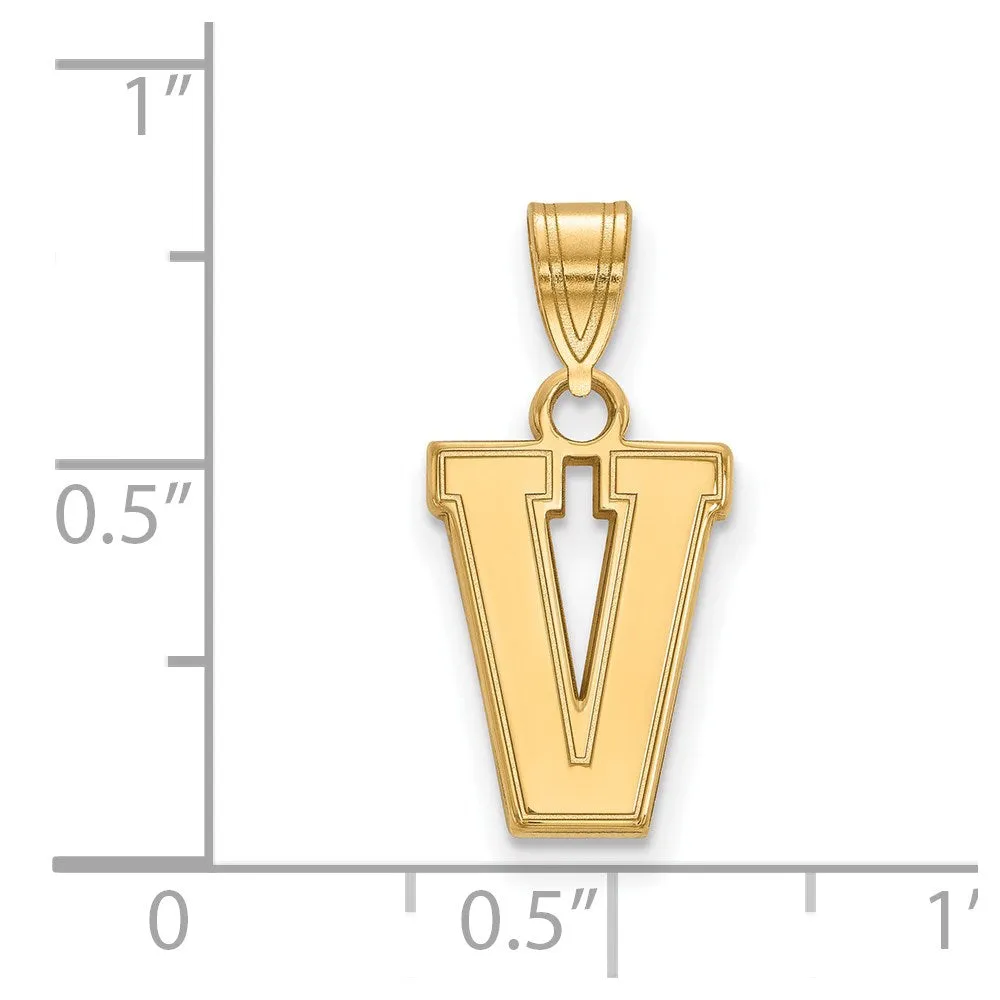 14ky Vanderbilt University Small Pendant