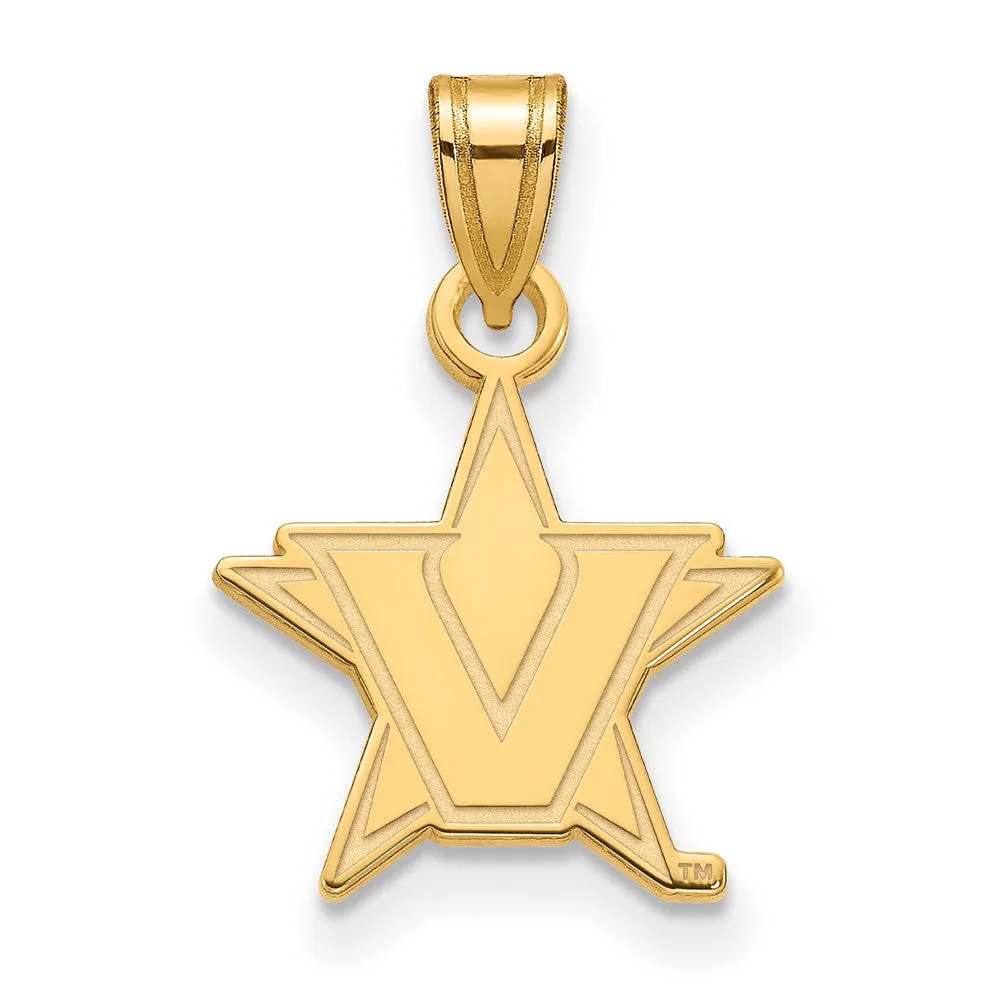 14ky Vanderbilt University Small Pendant