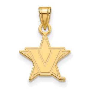 14ky Vanderbilt University Small Pendant
