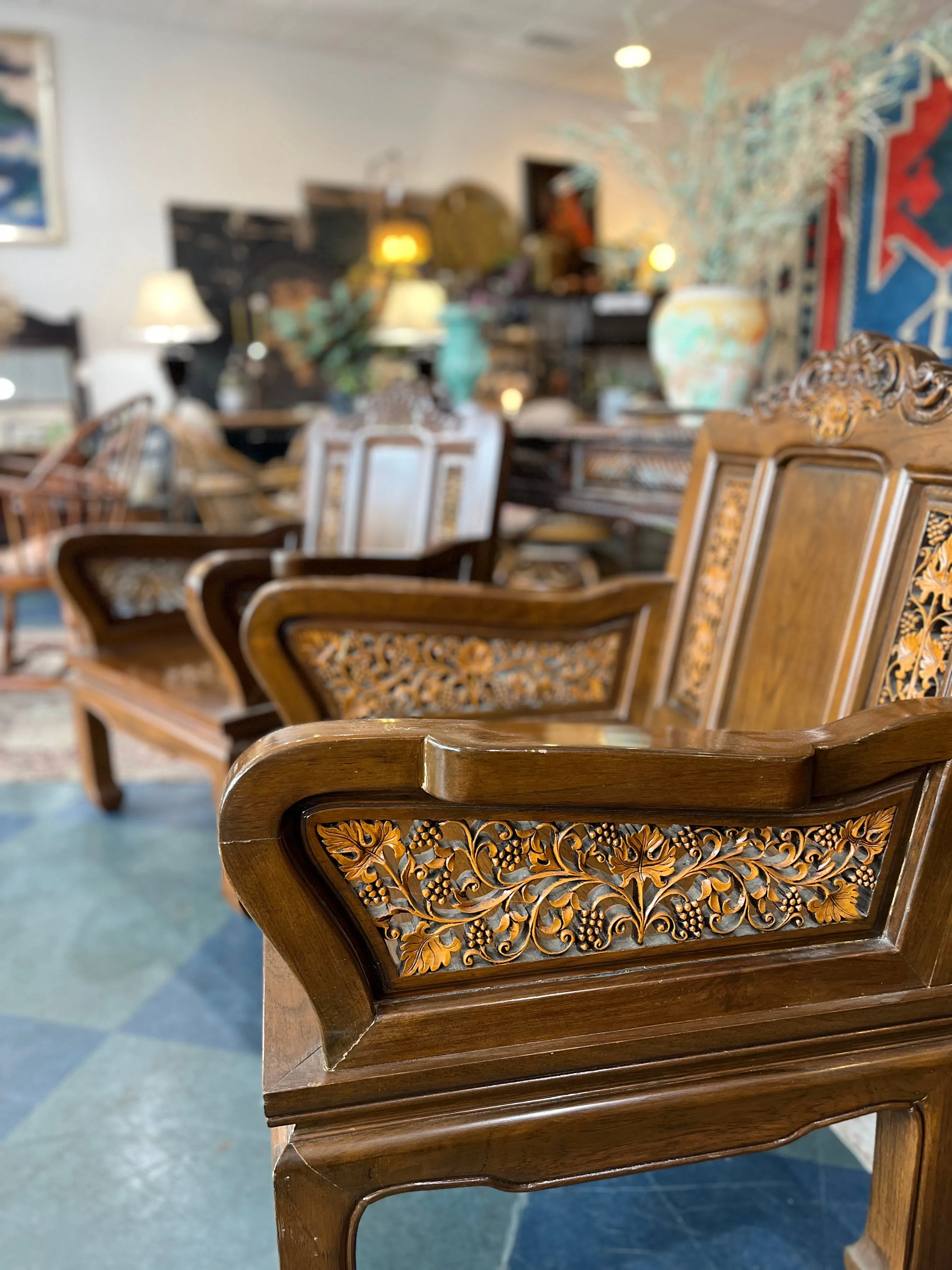 1960’s Rosewood Chair Set