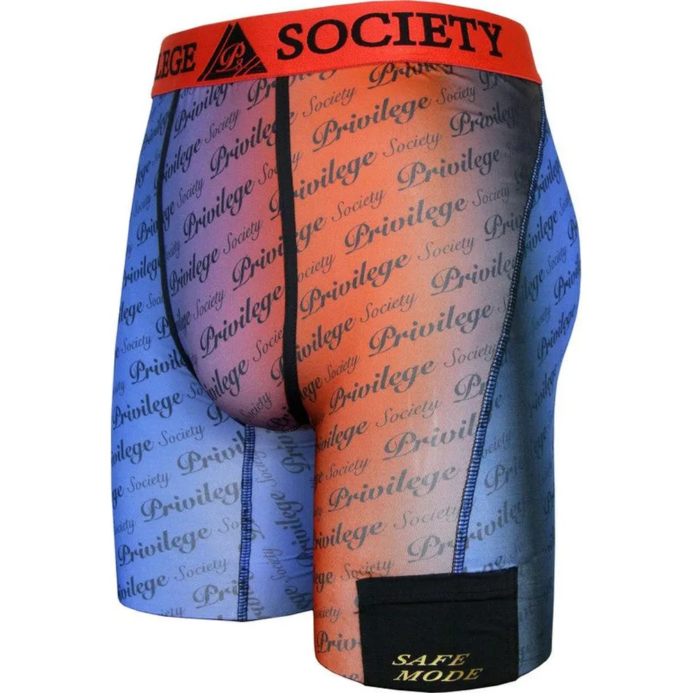 2 Tone Mono Script Underwear