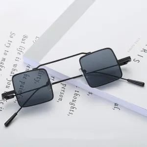 2021 Women Vintage Multicolor Square Steampunk Sunglasses UV400