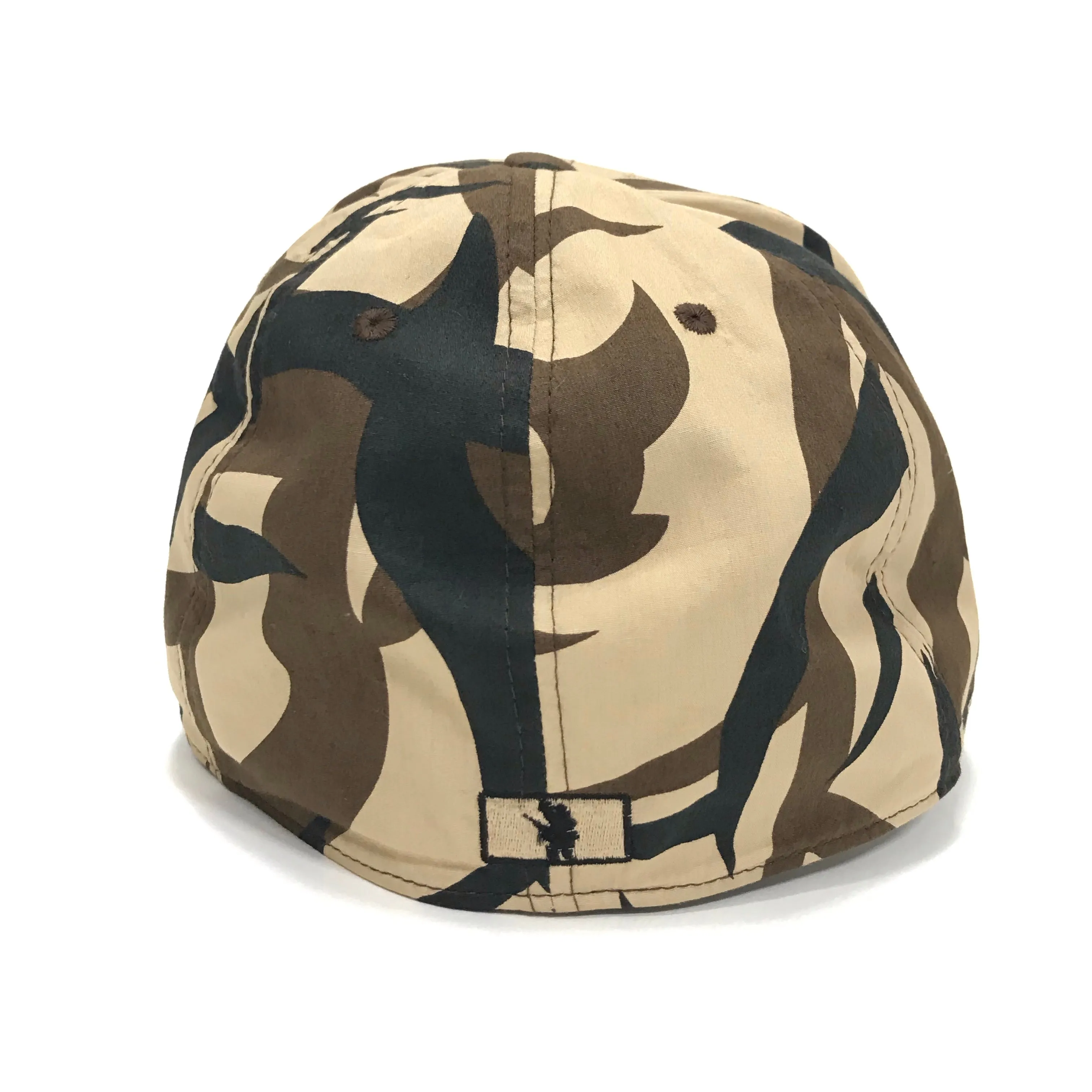 A Bathing Ape Bape Vintage Thorn Camo Fitted Cap Brown