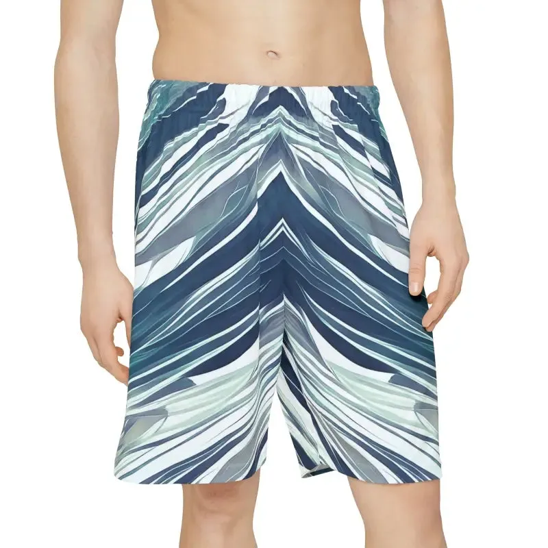 Abstract Pattern Men Sports Shorts for Ultimate Comfort