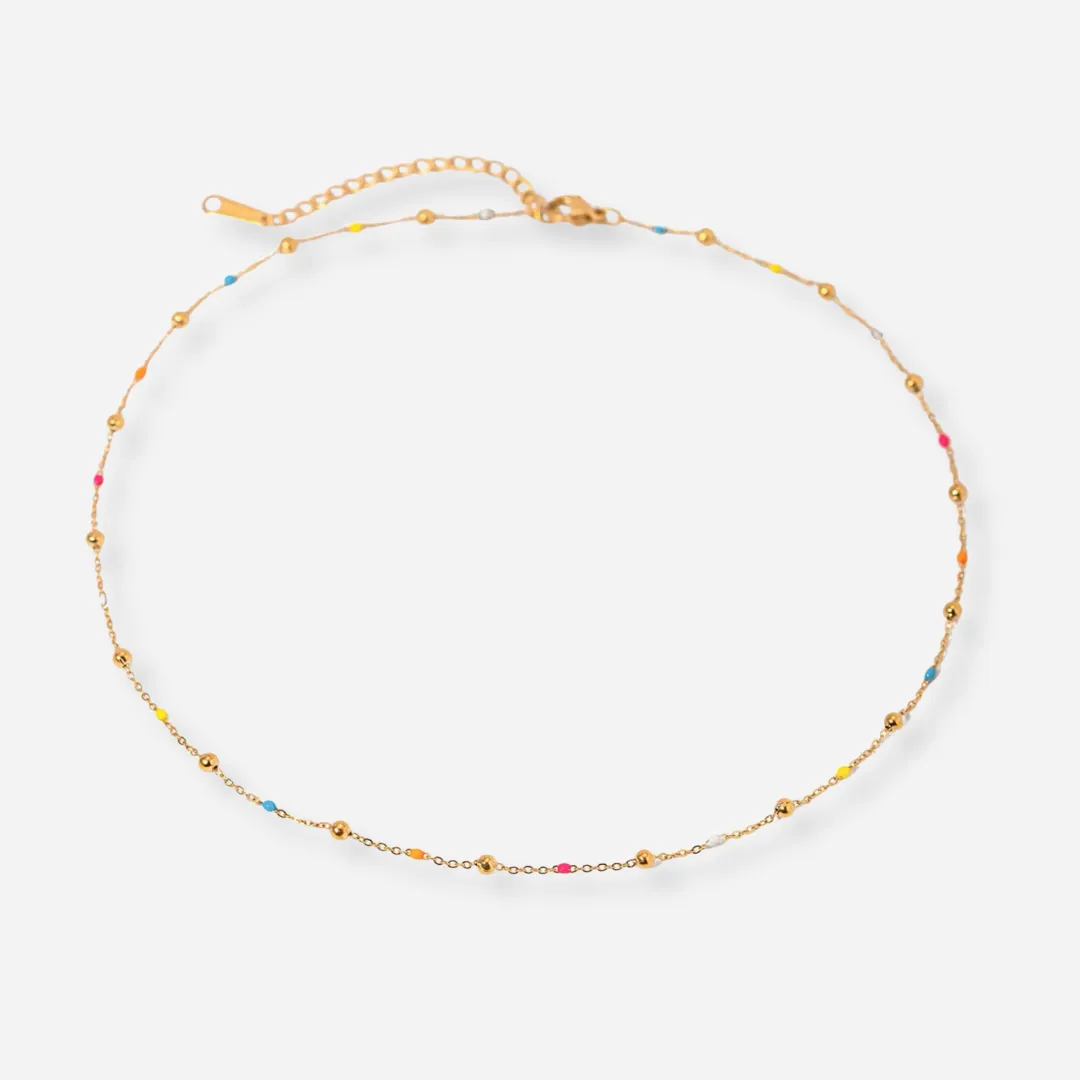 Amphitrite™ | Gold Necklace with Beads
