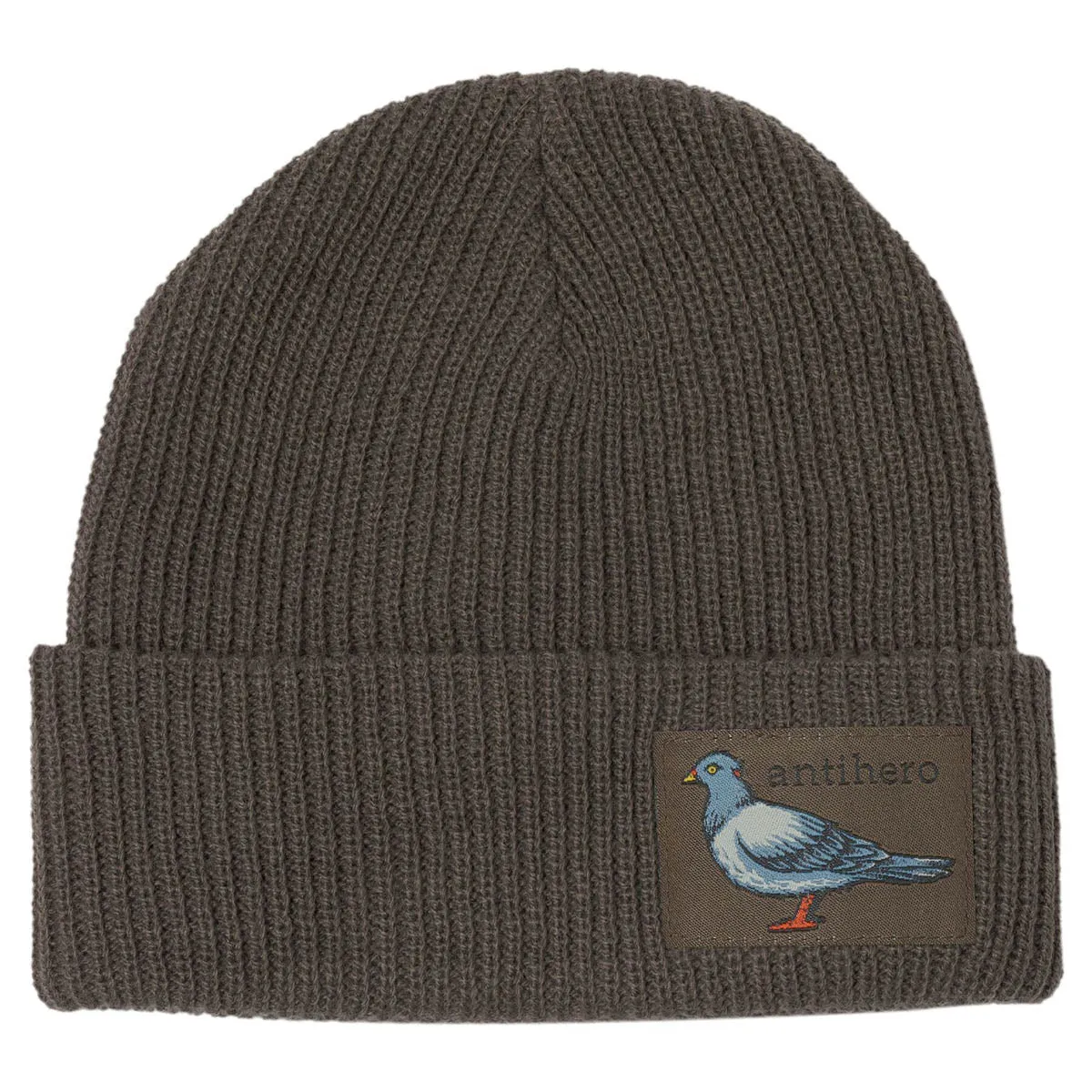 Anti Hero - Lil Pigeon Label Cuff Beanie Brown