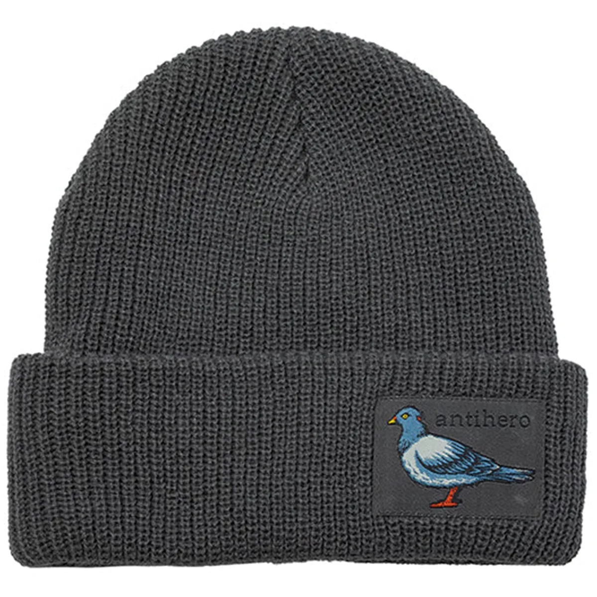 Anti Hero - Lil Pigeon Label Cuff Beanie Charcoal