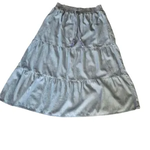 Appleseed's Blue Smocked Top