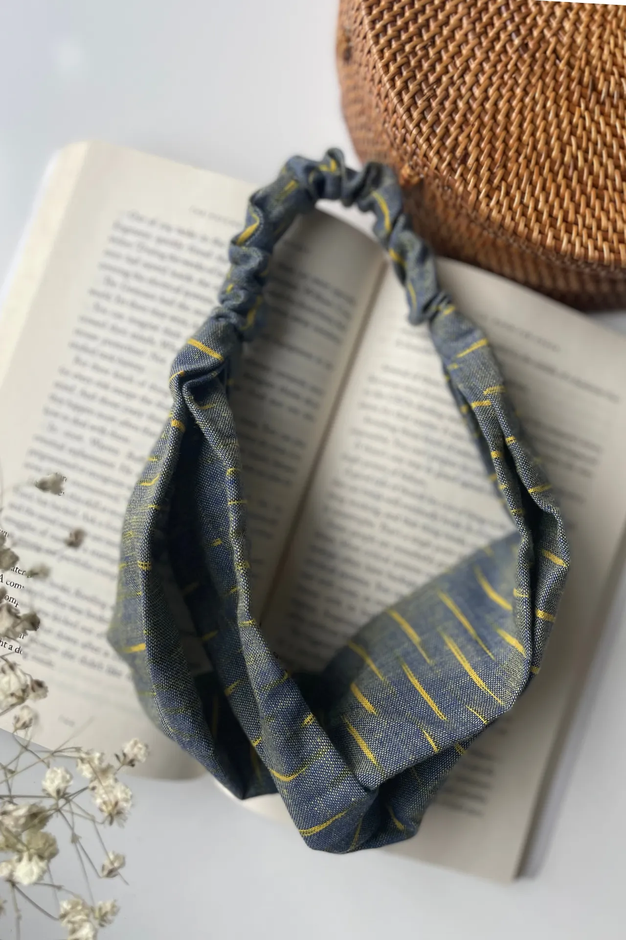 Ash Grey Knotted Headband