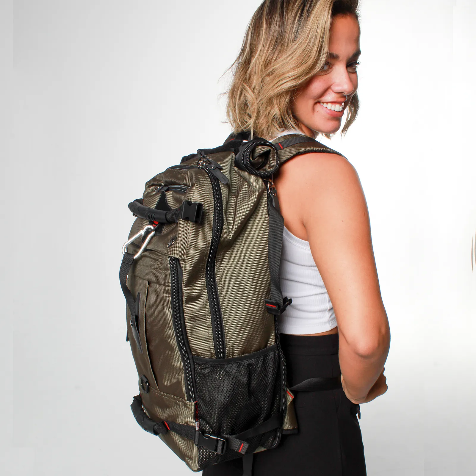 Ashton Rucksack Travel Backpack