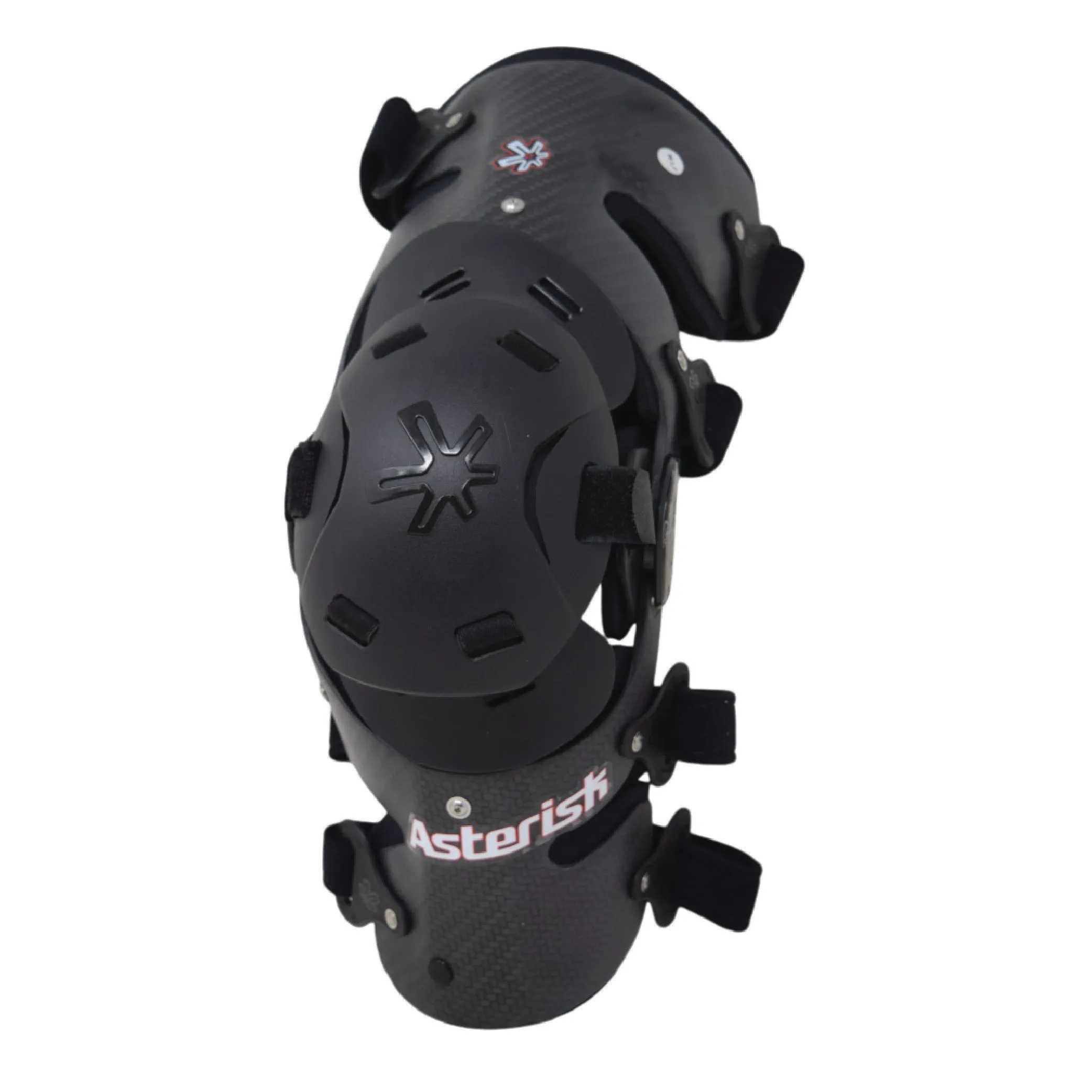 Asterisk Micro Cell - Youth Knee Protector Brace (Left Only) for Motocross, Snowboarding, Wakeboarding, Off-Roading,  Football, & More Junior Riders