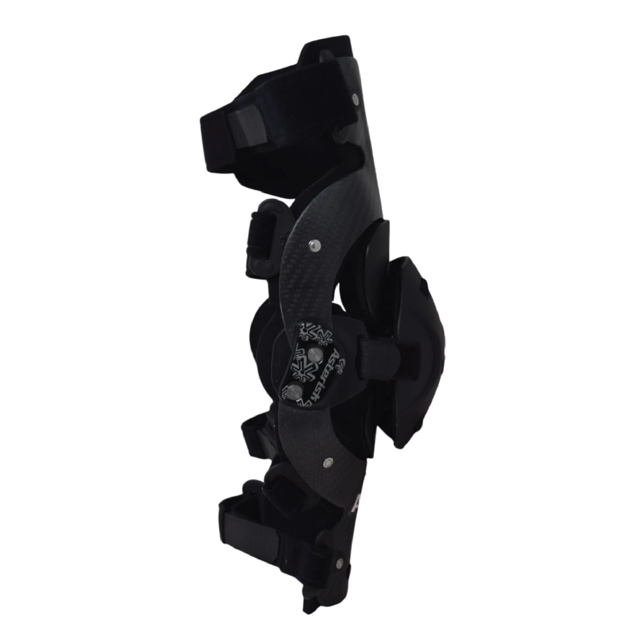 Asterisk Micro Cell - Youth Knee Protector Brace (Left Only) for Motocross, Snowboarding, Wakeboarding, Off-Roading,  Football, & More Junior Riders