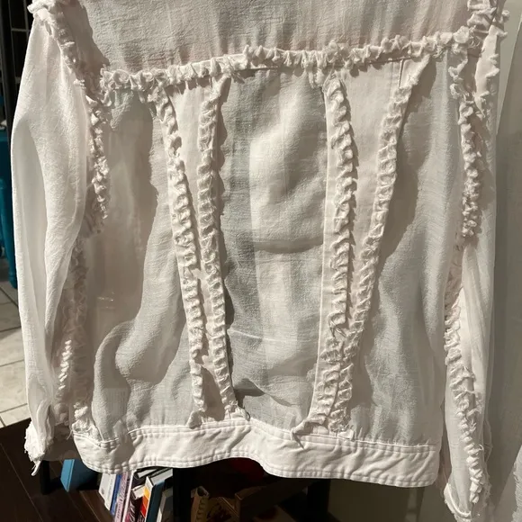 A.Z.I. Boutique White Women’s Jacket - M