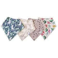 Baby Bandana Bib Set - Jurassic