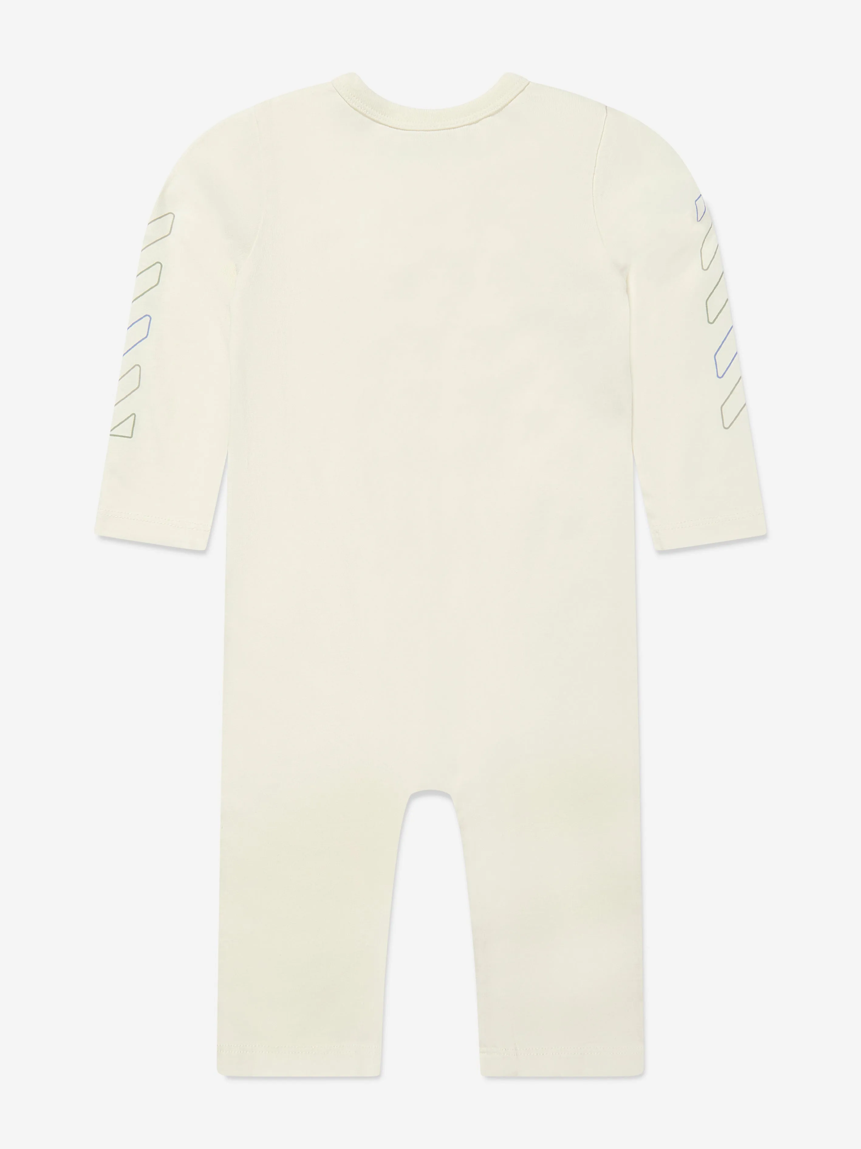 Baby Boys Bookish Crazy Romper in White