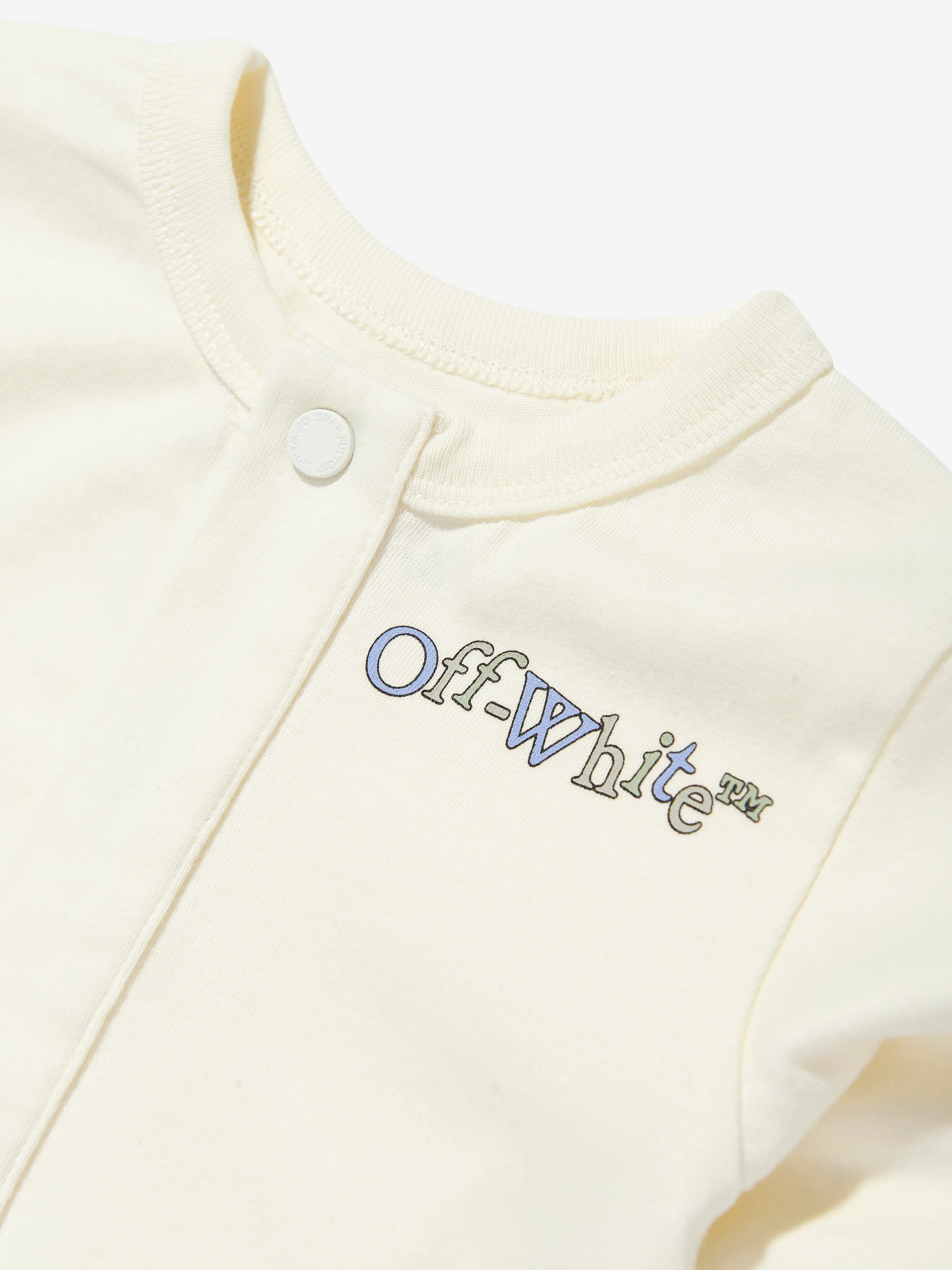 Baby Boys Bookish Crazy Romper in White
