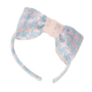 BALLOON CHIC - Dog Tooth Hairband - Pink