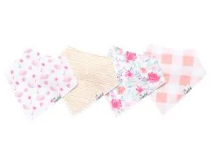 Bandana Bib Set of 4- June
