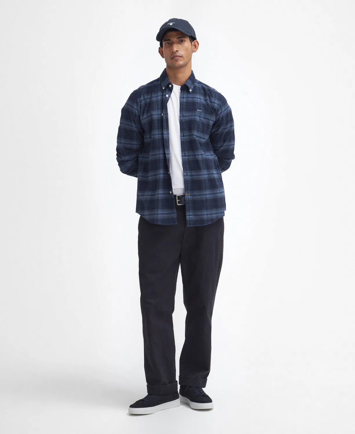 Barbour Mens Forestfield shirt - Navy