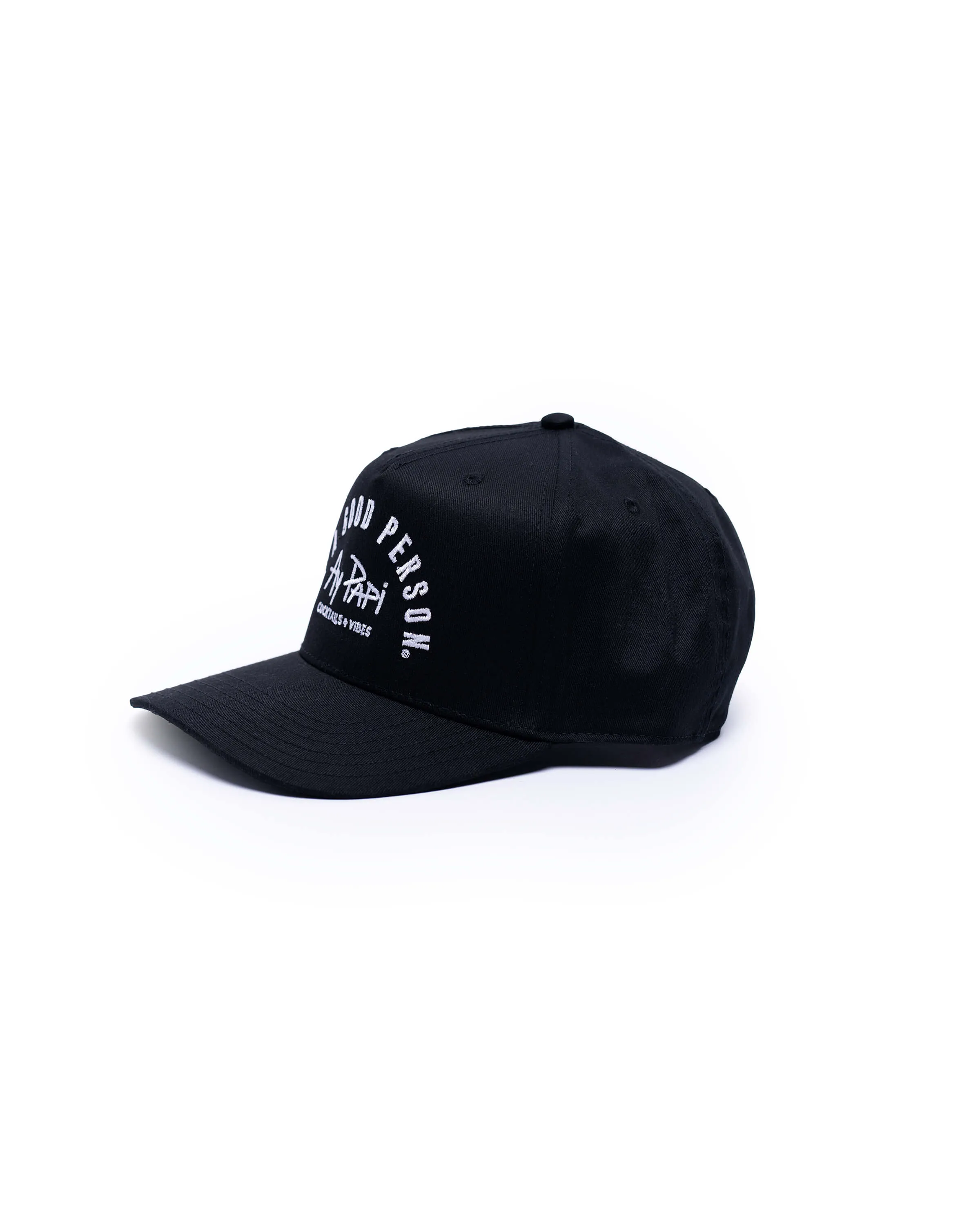 BE A GOOD PERSON X AY PAPI Snapback - Black