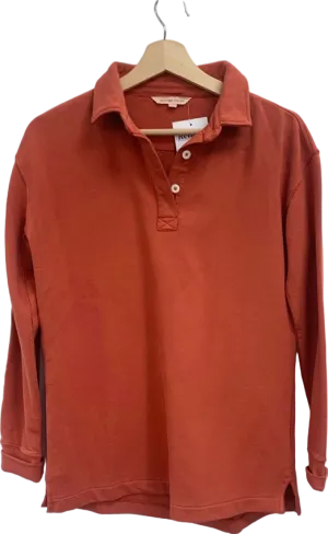 Beaufort & Blake Red Long Sleeve Polo Shirt UK XS