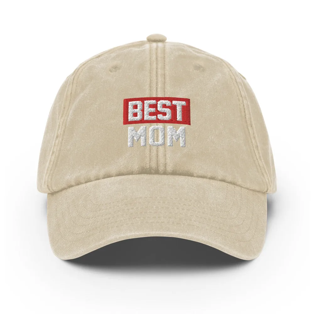 BEST MOM Vintage Hat
