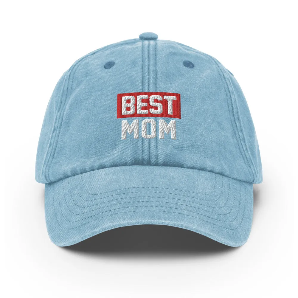 BEST MOM Vintage Hat