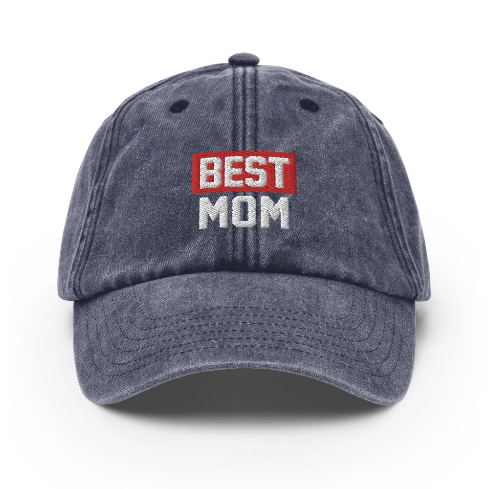 BEST MOM Vintage Hat