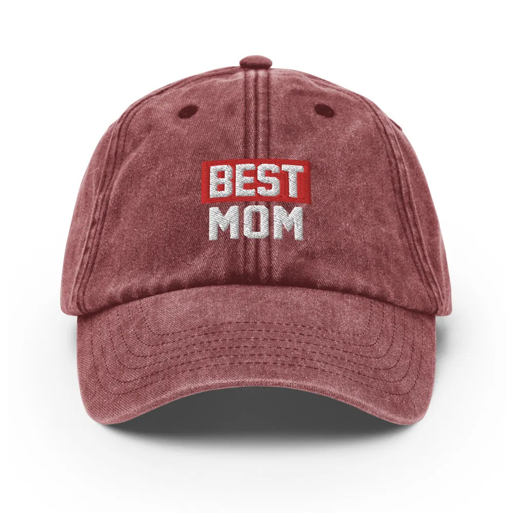BEST MOM Vintage Hat