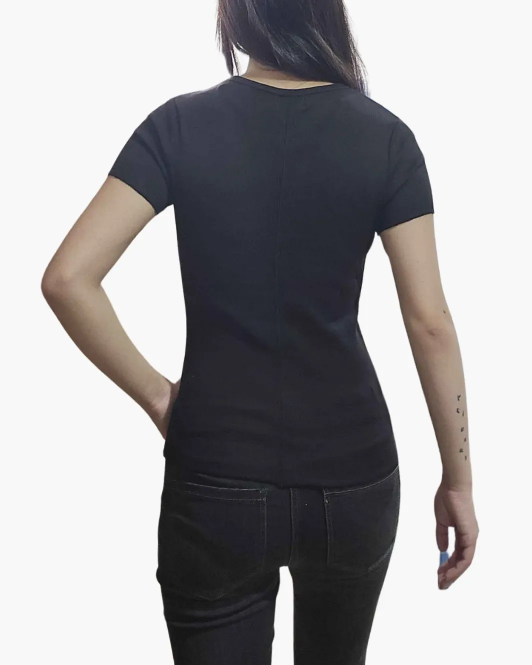 BILLY TEE IN JET BLACK