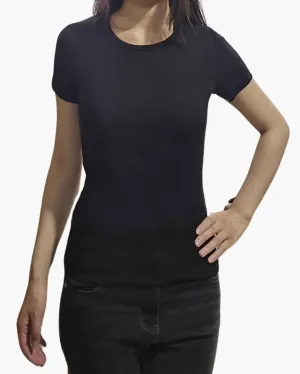 BILLY TEE IN JET BLACK