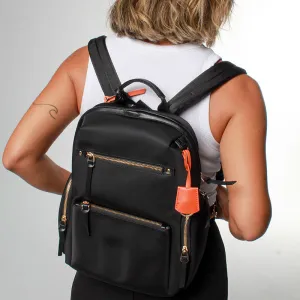 Black Serenity Ladies Backpack