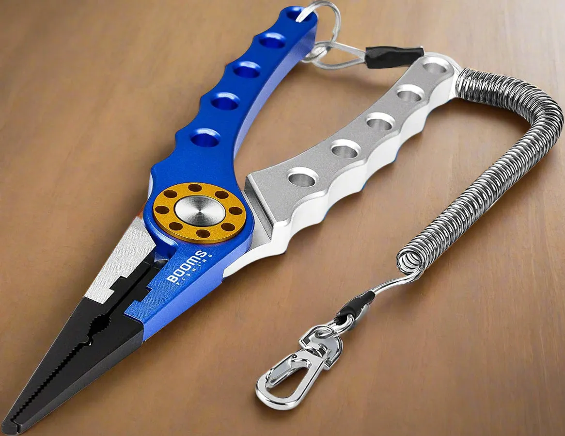 Booms Fishing X1 7.8" Aluminum Fishing Pliers