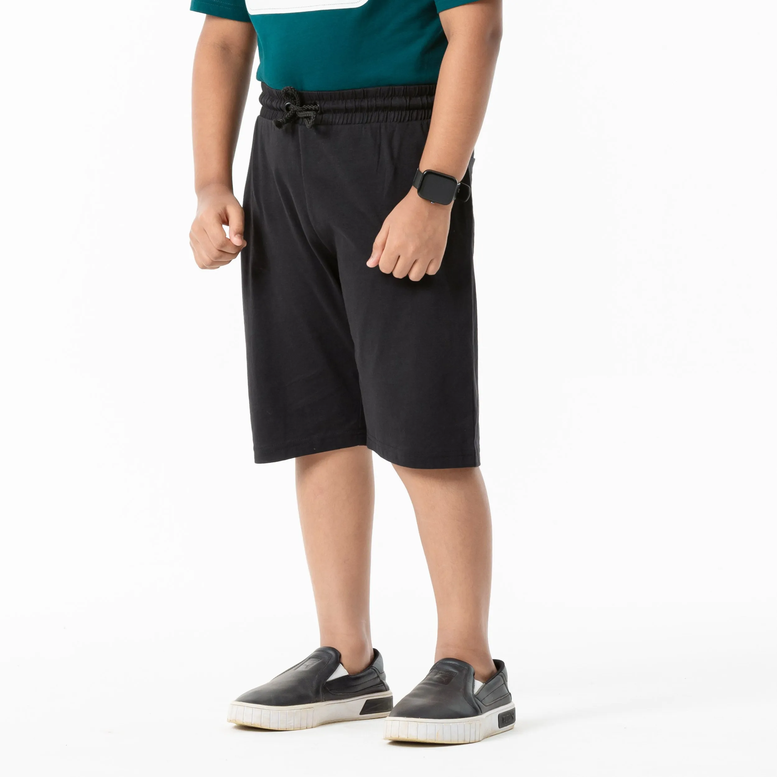 Boys Black Shorts
