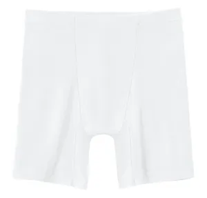 Boys Soft Organic Cotton Athletic Boxer Brief| White