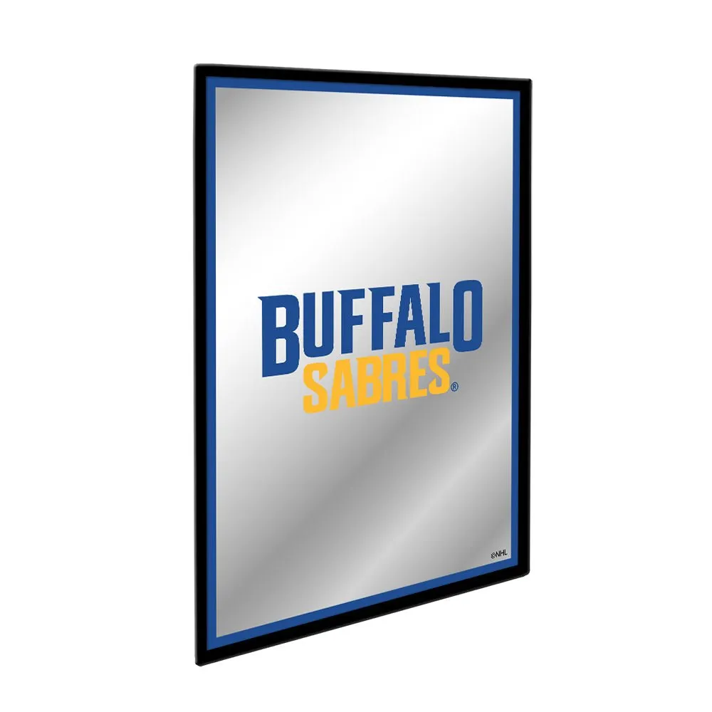 Buffalo Sabres: Logo - Framed Mirrored Wall Sign