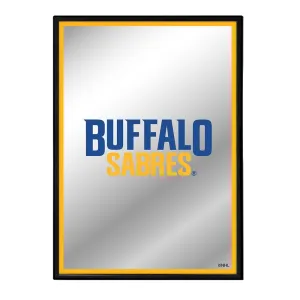 Buffalo Sabres: Logo - Framed Mirrored Wall Sign