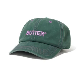 Butter Goods - Rounded Logo 6 Panel Cap Forest