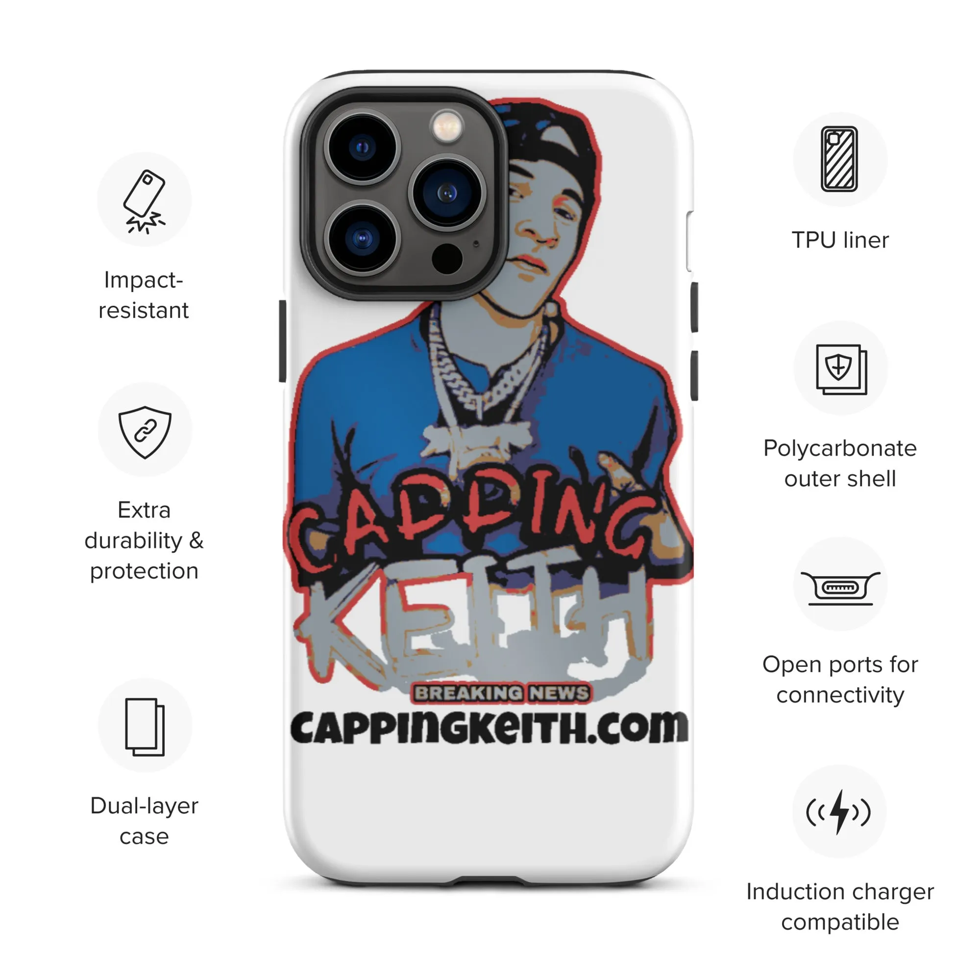 Cappingkeith Tough iPhone case