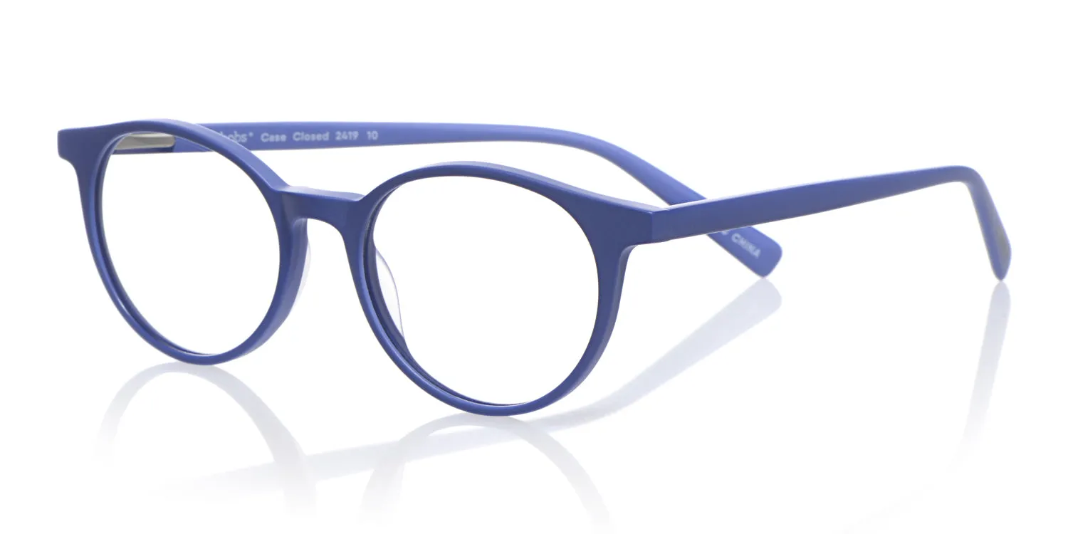 Case Closed Average Color 10 - Matte Blue Front and Temples
