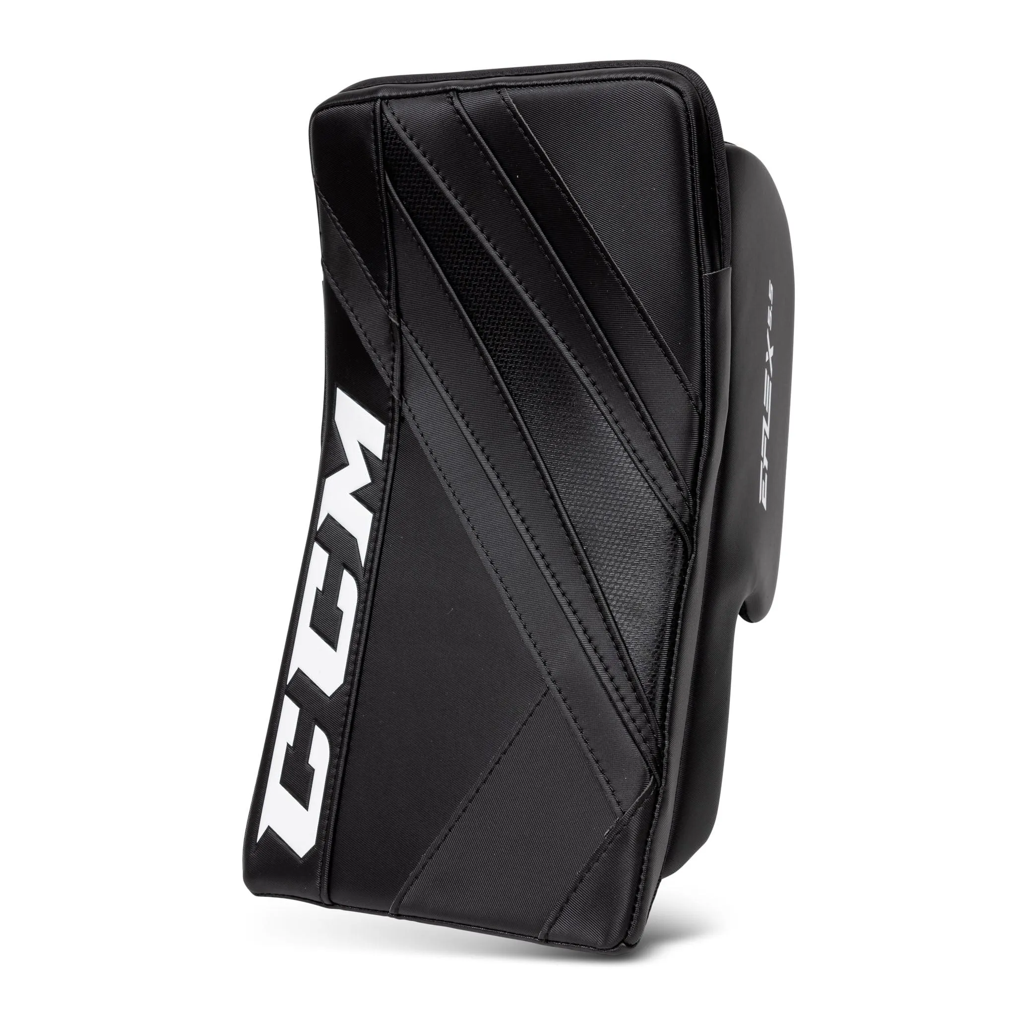 CCM Extreme Flex E5.5 Senior Goalie Blocker - Source Exclusive